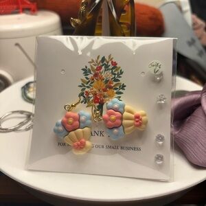 Floral Pastel Earrings